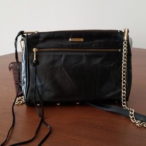 Rebecca minkoff 5 zip clutch bag - not mini size